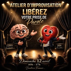 12 avril – Atelier d&rsquo;improvisation : libérez votre prise de parole